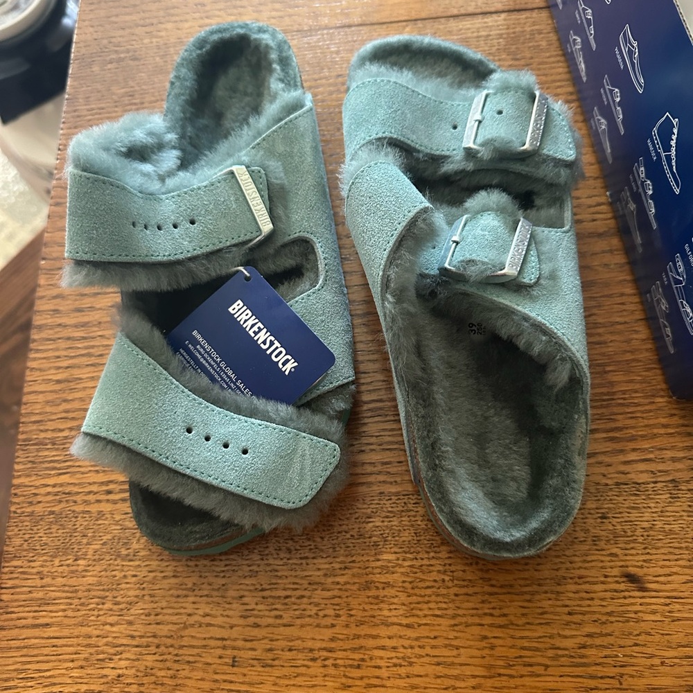 Birkenstock Green Soft Sole Slip-On Accessories